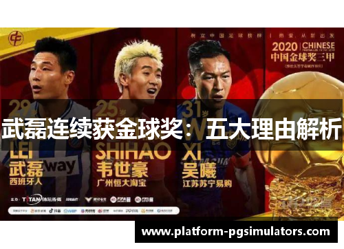 武磊连续获金球奖：五大理由解析