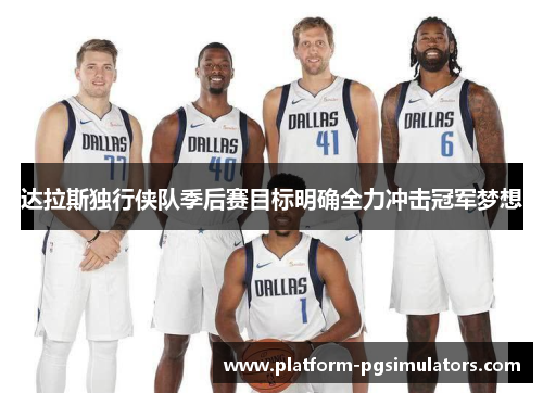 达拉斯独行侠队季后赛目标明确全力冲击冠军梦想